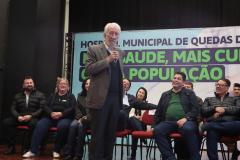 Governo inaugura obras e anuncia novos investimentos para Quedas do Iguaçu