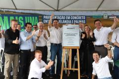 Ratinho Junior inaugura segundo trecho da PRC-280, entre Palmas e Clevelândia