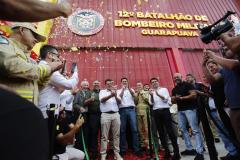 Investimento de R$ 12 milhões: Guarapuava ganha nova sede do Corpo de Bombeiros 
