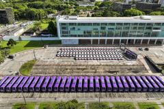 Paraná entrega 40 ônibus e 82 carros para reforçar cuidado às mulheres e pessoas idosas