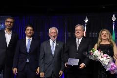 Piana participa da posse do novo presidente da Associação Comercial do Paraná