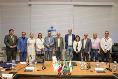 Piana debate com embaixador do México ampliação de parcerias bilaterais