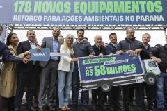 R$ 70,8 milhões: governador entrega veículos e equipamentos para fortalecer gestão ambiental