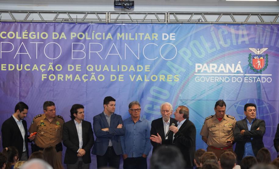 Governo autoriza instalação do Colégio da PM em Pato Branco
