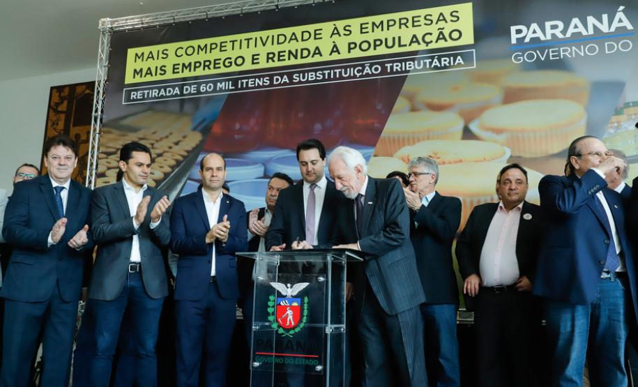 Paraná retira 60 mil itens do regime de Substituição Tributária