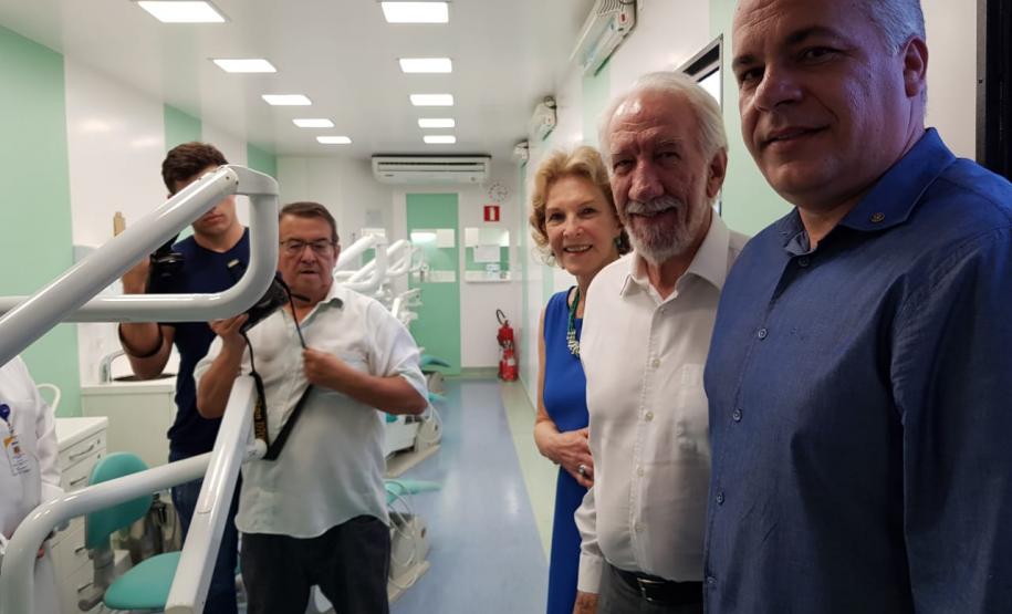 Piana cumpre agenda em Goioerê e recebe comenda da Associação Comercial do município