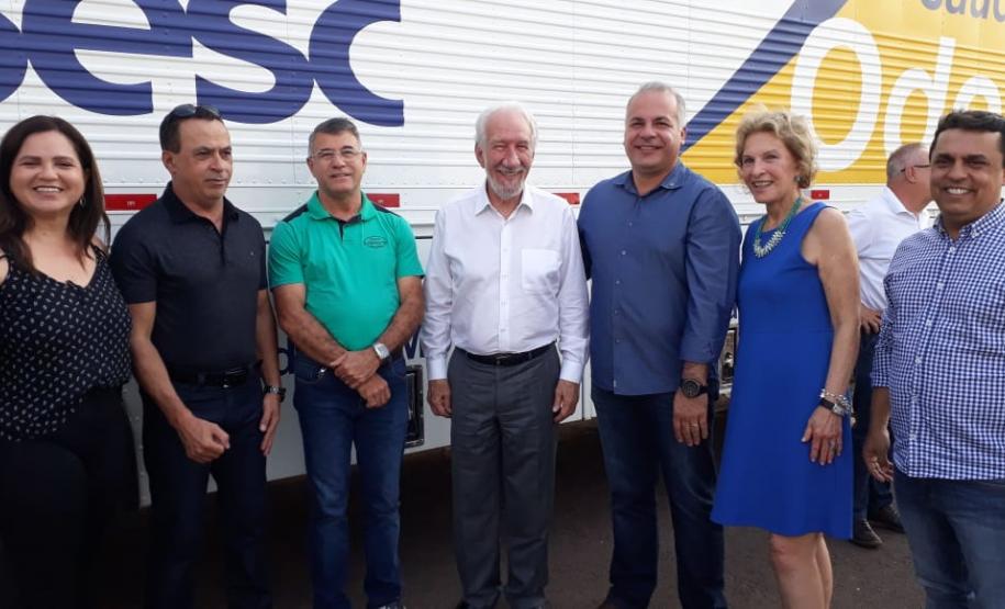 Piana cumpre agenda em Goioerê e recebe comenda da Associação Comercial do município