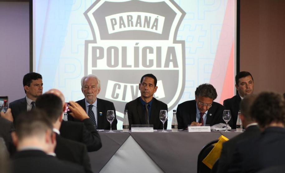 Ministério da Justiça e Secretaria de Segurança Pública do Paraná unem esforços para o fortalecimento da polícia judiciária