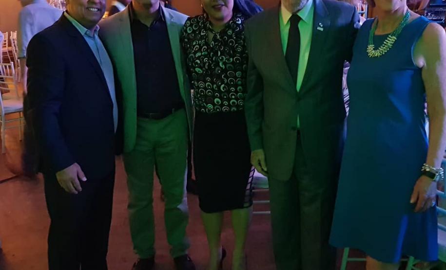 Piana cumpre agenda em Goioerê e recebe comenda da Associação Comercial do município