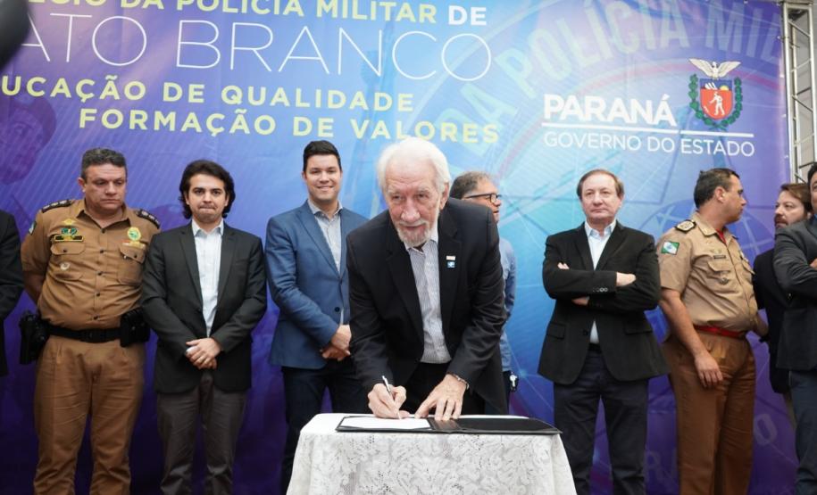 Governo autoriza instalação do Colégio da PM em Pato Branco