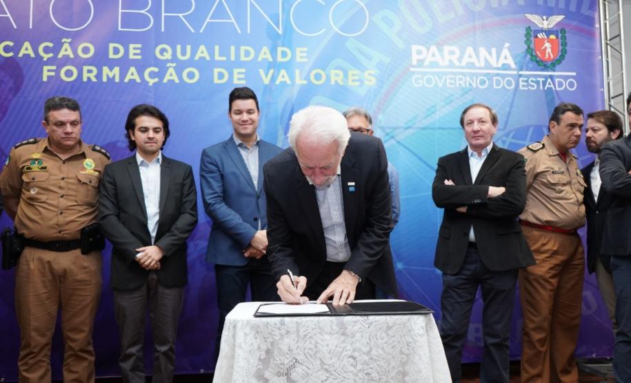 Governo autoriza instalação do Colégio da PM em Pato Branco