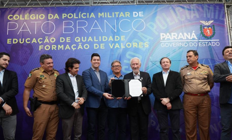 Governo autoriza instalação do Colégio da PM em Pato Branco
