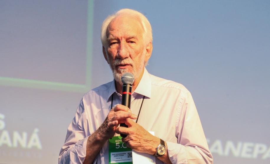 O vice-governador Darci Piana participa nesta sexta-feira (01),  do encontro de capacitação Governo 5.0 no Hotel Rafain Palace & Convention, em Foz do Iguaçu.