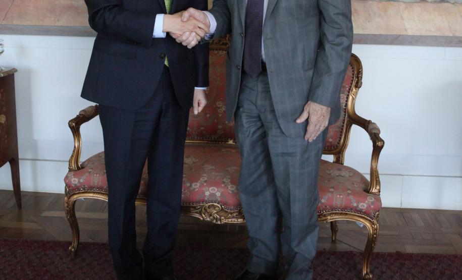 Embaixador da Coréia do Sul foi recebido pelo vice-governador Darci Piana