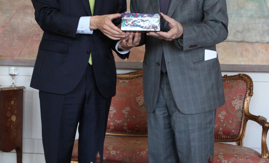 Embaixador da Coréia do Sul foi recebido pelo vice-governador Darci Piana