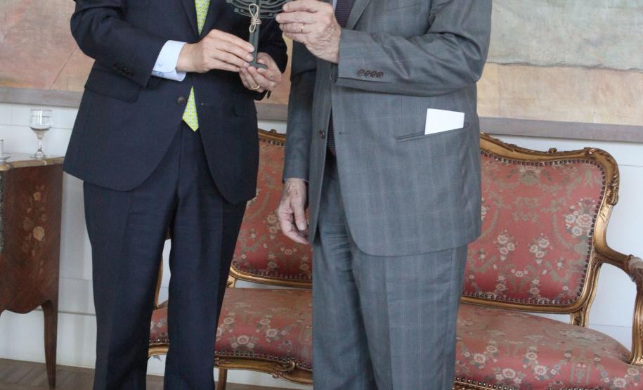 Embaixador da Coréia do Sul foi recebido pelo vice-governador Darci Piana