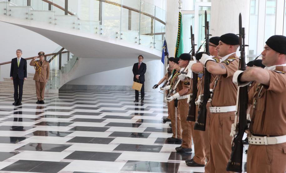 Embaixador da Coréia do Sul foi recebido pelo vice-governador Darci Piana