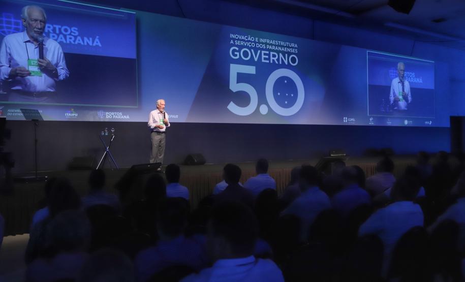 O vice-governador Darci Piana participa nesta sexta-feira (01),  do encontro de capacitação Governo 5.0 no Hotel Rafain Palace & Convention, em Foz do Iguaçu.