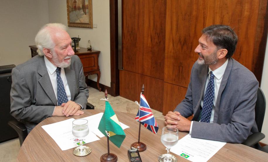 Paraná quer fortalecer relações comerciais com o Reino Unido