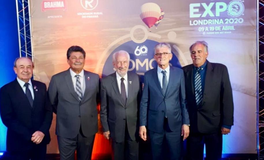 Vice-governador participa do lançamento da 60ª  Expo Londrina 2020