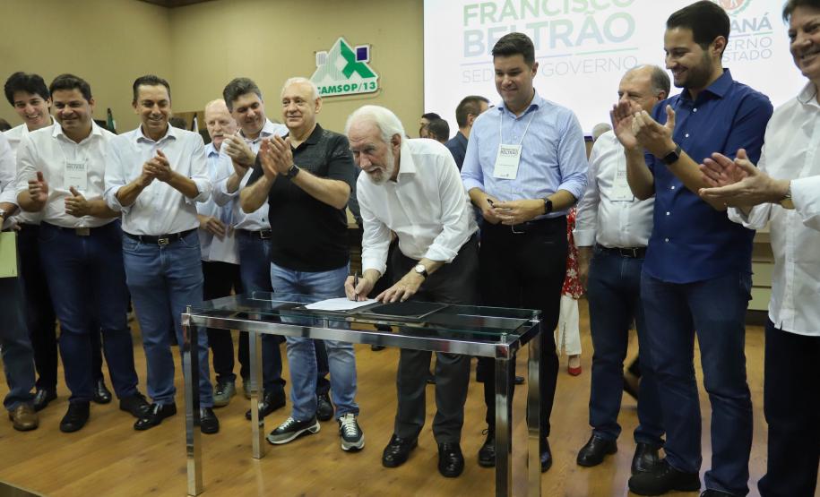 Francisco Beltrão é sede administrativa do Governo do Estado