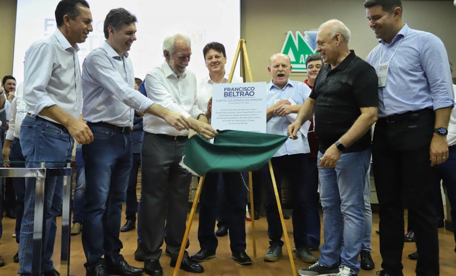 Francisco Beltrão é sede administrativa do Governo do Estado