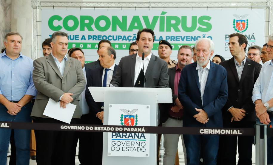 Paraná adota ações preventivas e reforça controle sobre o coronavírus