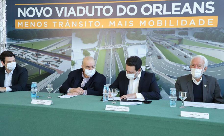 Estado investe R$ 1,1 milhão em projeto do novo Viaduto do Orleans