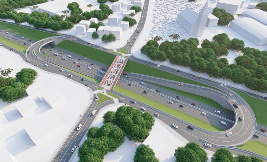 Estado investe R$ 1,1 milhão em projeto do novo Viaduto do Orleans