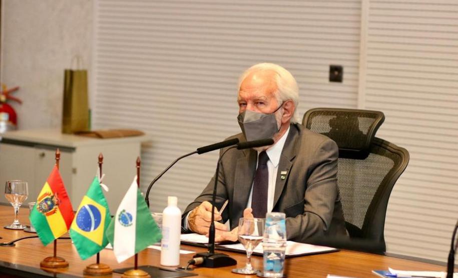 Embaixador da Bolívia faz visita oficial ao Estado do Paraná