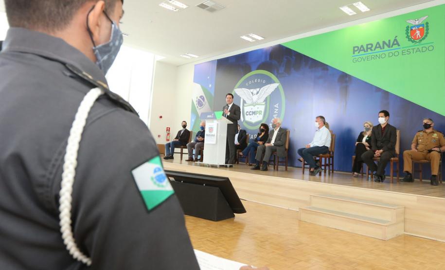Paraná terá 215 colégios cívico-militares, maior programa do Brasil