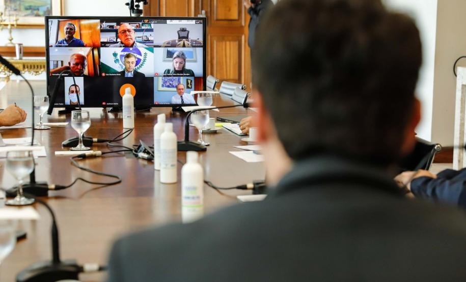 Governador se reúne com bancada para discutir emendas federais