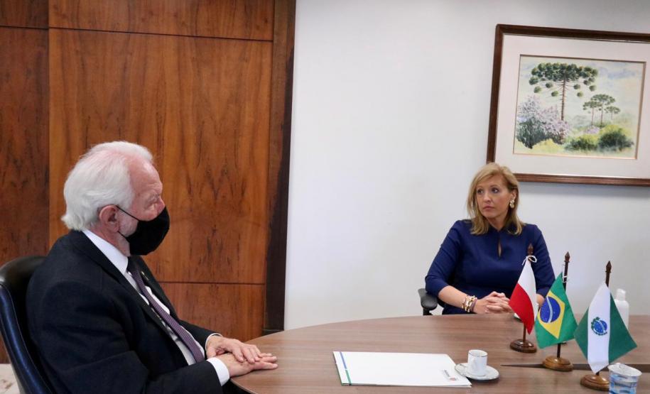 Cônsul da Polônia faz visita oficial ao  Governo do Paraná