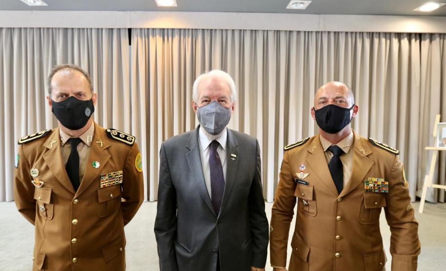 Piana participa da troca de subcomando da PM