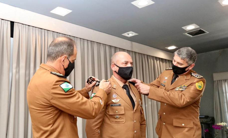 Piana participa da troca de subcomando da PM