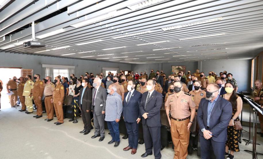 Piana participa da troca de subcomando da PM