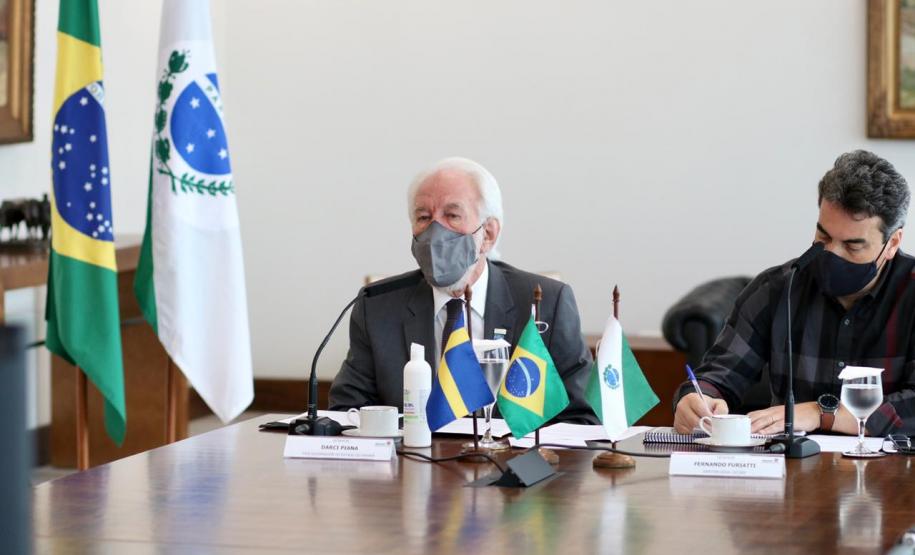 Piana defende parceria com Suécia na mobilidade e energia sustentável