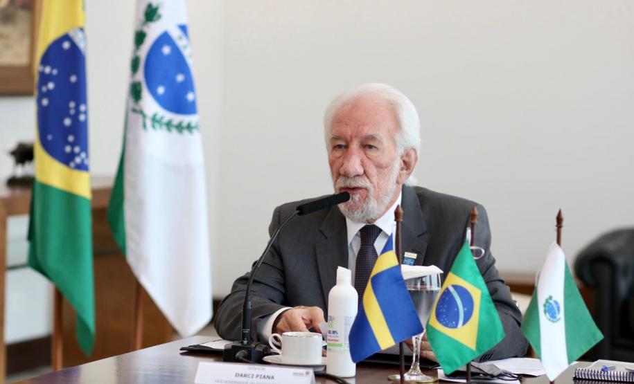 Piana defende parceria com Suécia na mobilidade e energia sustentável