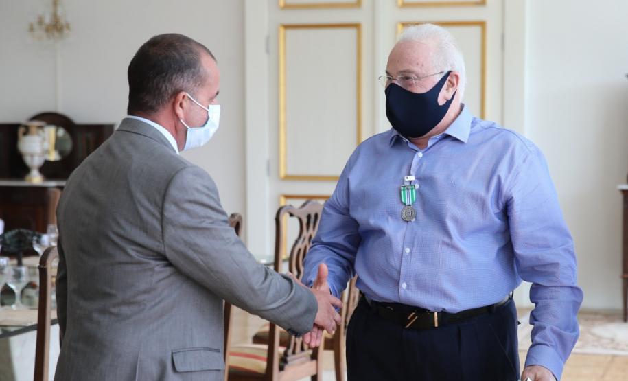 Zonta recebe medalha do Mérito da Casa Militar do Paraná