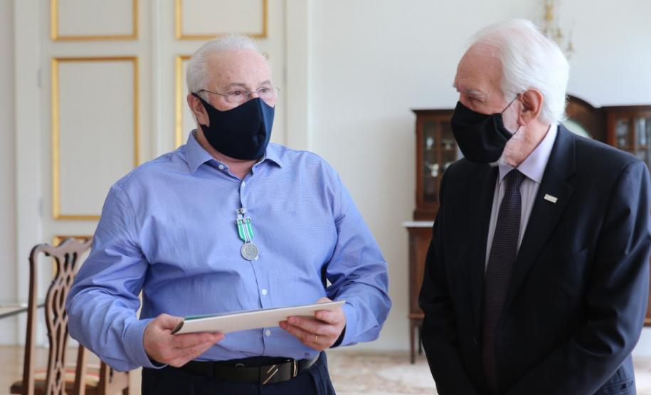 Zonta recebe medalha do Mérito da Casa Militar do Paraná