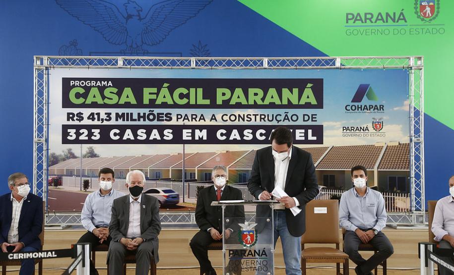 Cascavel vai receber 323 casas populares com investimento de R$ 41,3 milhões