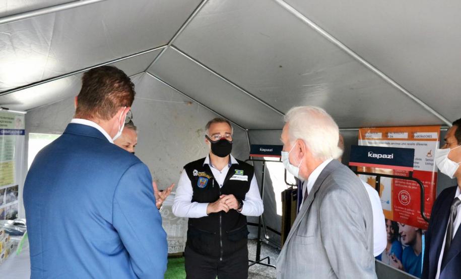 Ministro da Justiça vem ao Paraná conhecer ações da Segurança  Vice- Governador Darci Piana acompanhou André Mendonça em  São José dos Pinhais para conhecer algumas ações da Secretaria de Estado na região e para o lançamento da Operação Independência  O vice-governador Darci Piana acompanhou o ministro da Justiça e Segurança Pública, André Mendonça, em São José dos Pinhais, na Região Metropolitana de Curitiba, para conhecer de perto algumas ações da Secretaria de Estado da Segurança Pública na região e para