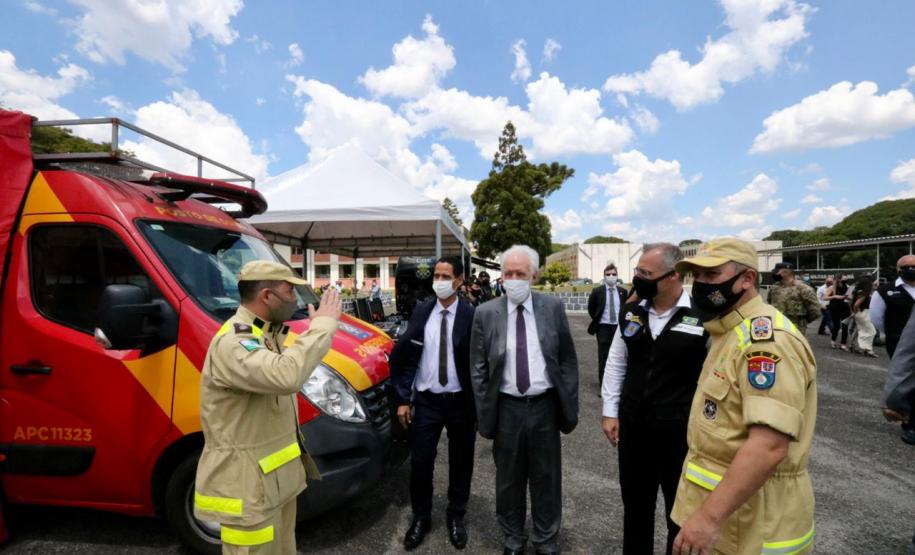 Ministro da Justiça vem ao Paraná conhecer ações da Segurança  Vice- Governador Darci Piana acompanhou André Mendonça em  São José dos Pinhais para conhecer algumas ações da Secretaria de Estado na região e para o lançamento da Operação Independência  O vice-governador Darci Piana acompanhou o ministro da Justiça e Segurança Pública, André Mendonça, em São José dos Pinhais, na Região Metropolitana de Curitiba, para conhecer de perto algumas ações da Secretaria de Estado da Segurança Pública na região e para