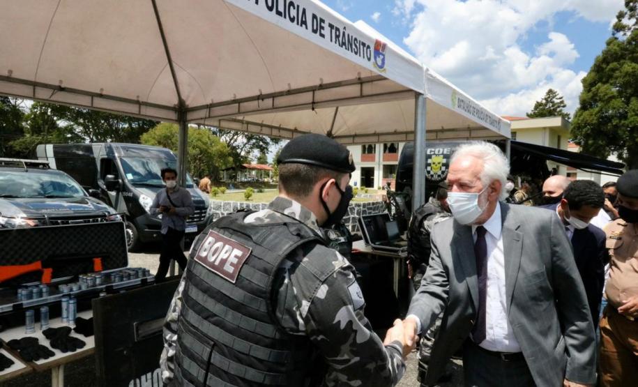 Ministro da Justiça vem ao Paraná conhecer ações da Segurança  Vice- Governador Darci Piana acompanhou André Mendonça em  São José dos Pinhais para conhecer algumas ações da Secretaria de Estado na região e para o lançamento da Operação Independência  O vice-governador Darci Piana acompanhou o ministro da Justiça e Segurança Pública, André Mendonça, em São José dos Pinhais, na Região Metropolitana de Curitiba, para conhecer de perto algumas ações da Secretaria de Estado da Segurança Pública na região e para