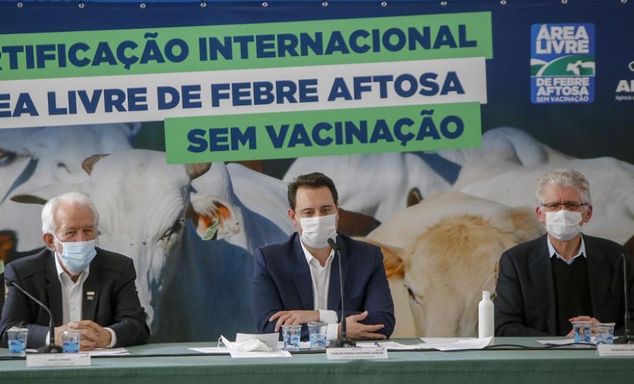 Conquista do status sanitário atende compromisso do Governo com setor produtivo