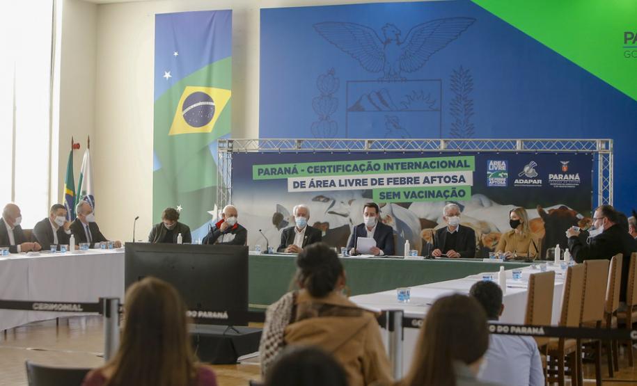 Conquista do status sanitário atende compromisso do Governo com setor produtivo