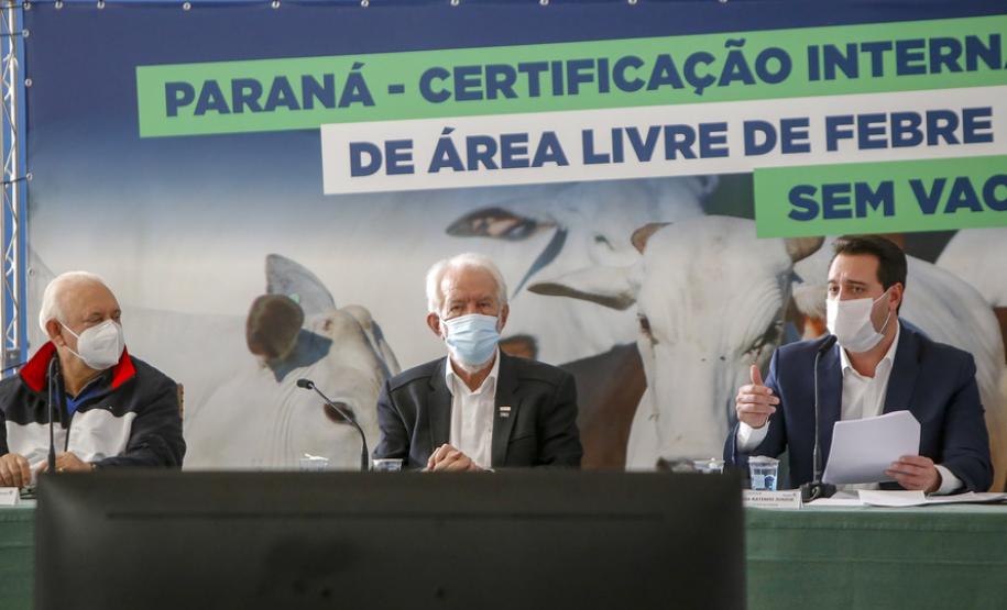Conquista do status sanitário atende compromisso do Governo com setor produtivo