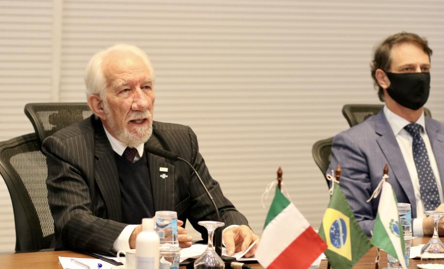 Paraná e Itália discutem oportunidades de negócios e parcerias