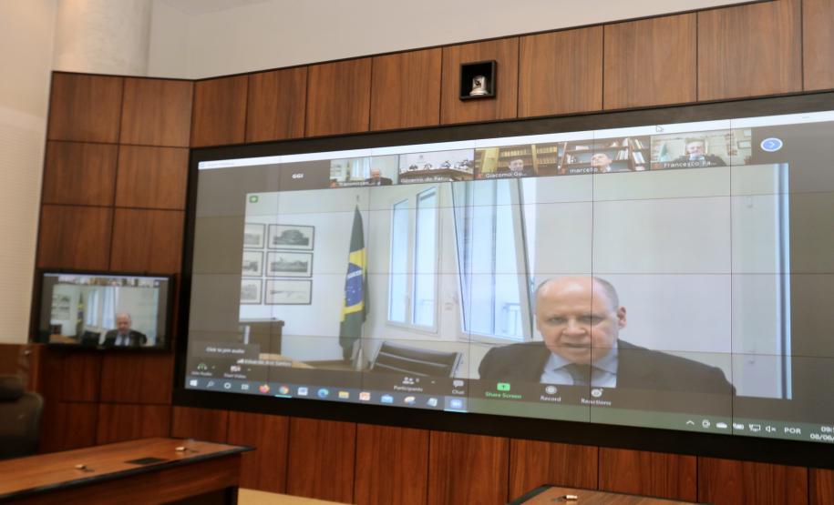 Paraná e Itália discutem oportunidades de negócios e parcerias