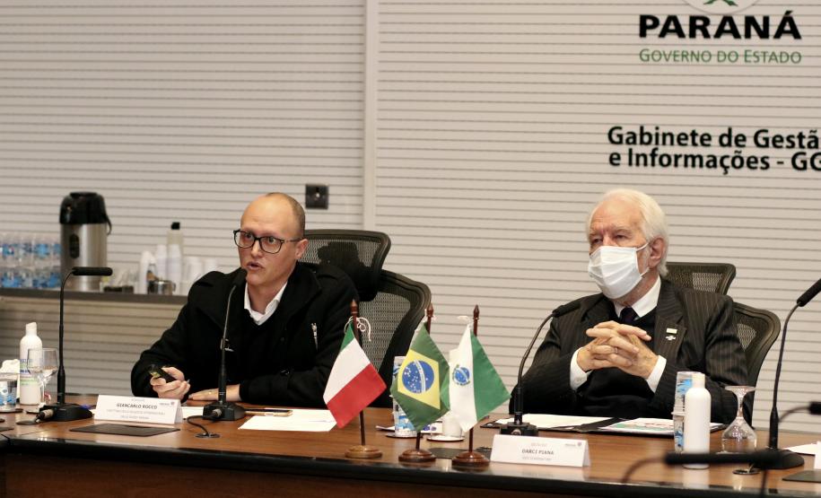 Paraná e Itália discutem oportunidades de negócios e parcerias